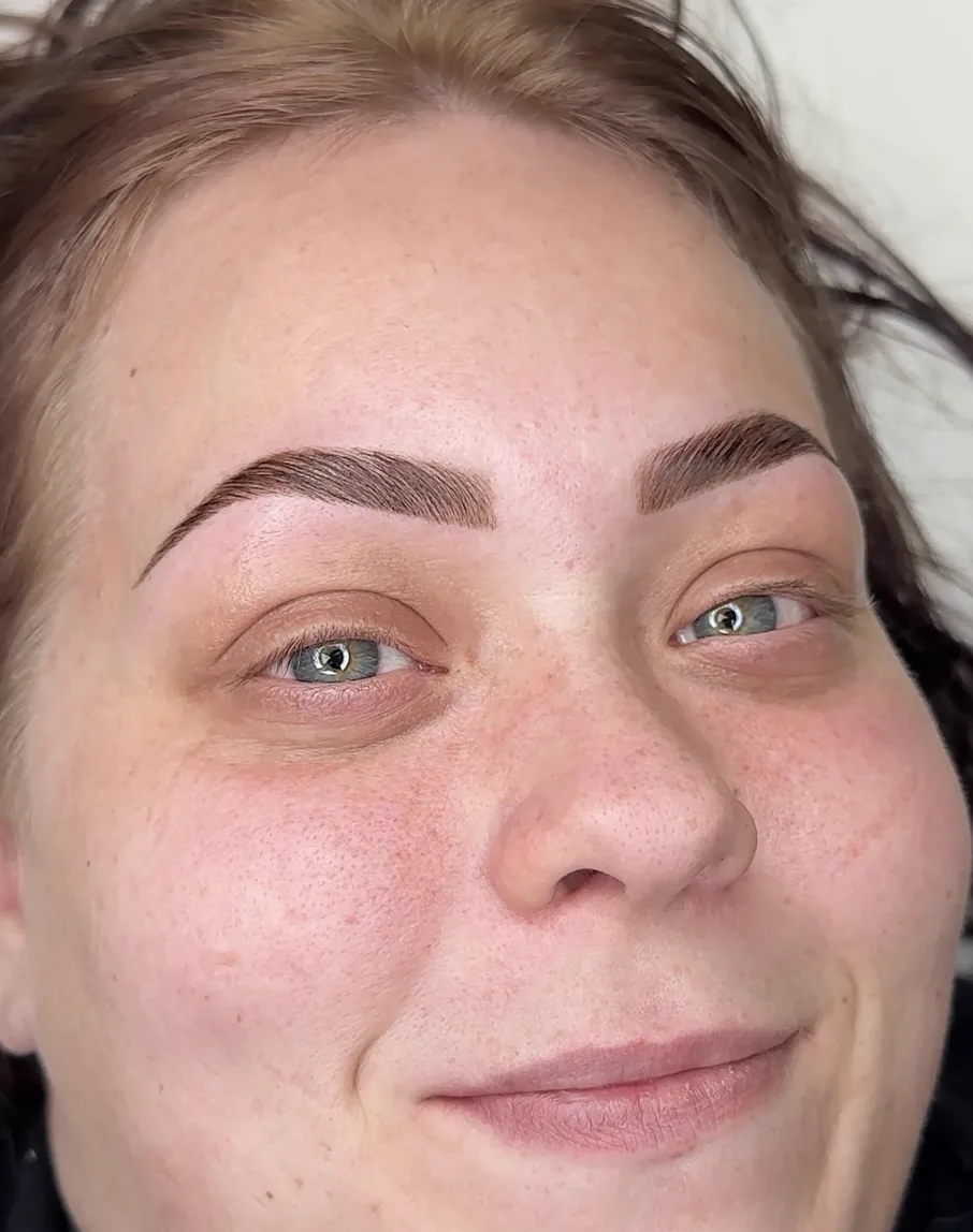 Brows, healed by Lupita Arreola at DeVi Beauty Studio in Colorado Springs