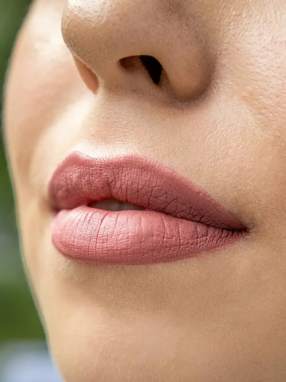 Editorial portrait for permanent makeup